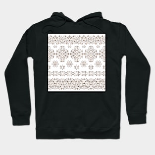 Arabic ornate golden pattern Hoodie